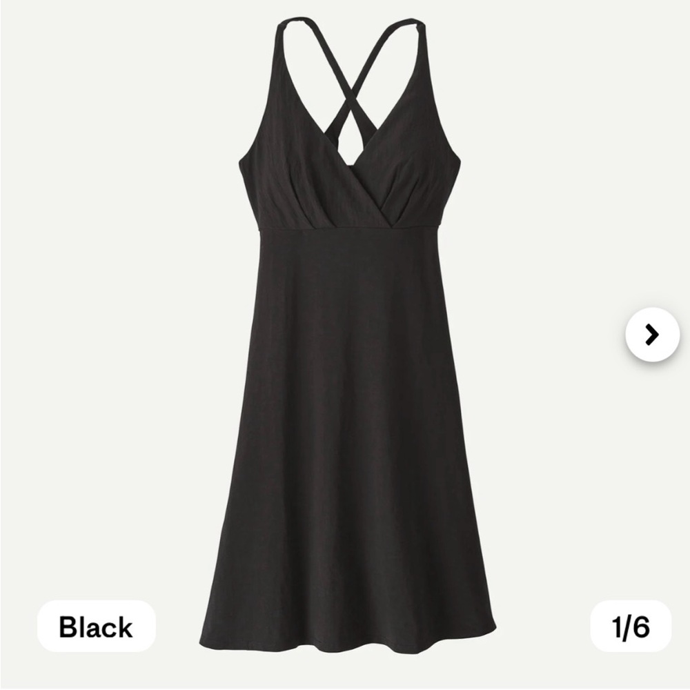 Patagonia Amber Dawn Dress Black